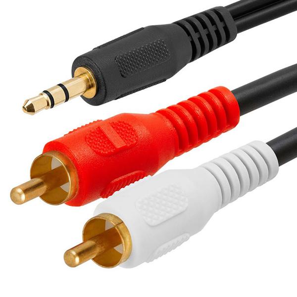 Кабель 2x RCA- JACK 3.5 мм SiPL 1.5м Кабель 2x RCA- JACK 3.5 мм SiPL 1.5м