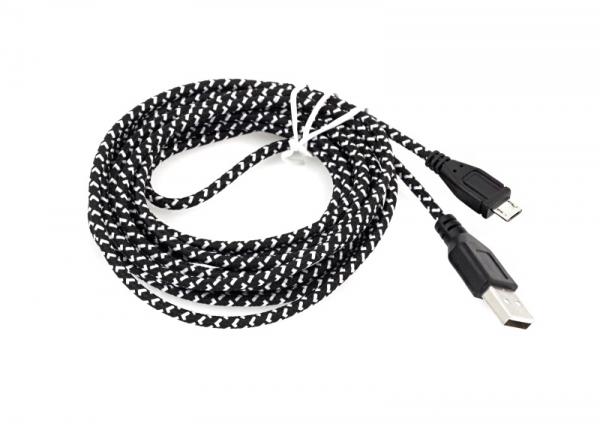 Кабель USB-micro USB 2.8М усиленный SiPL Кабель USB-micro USB 2.8М усиленный SiPL
