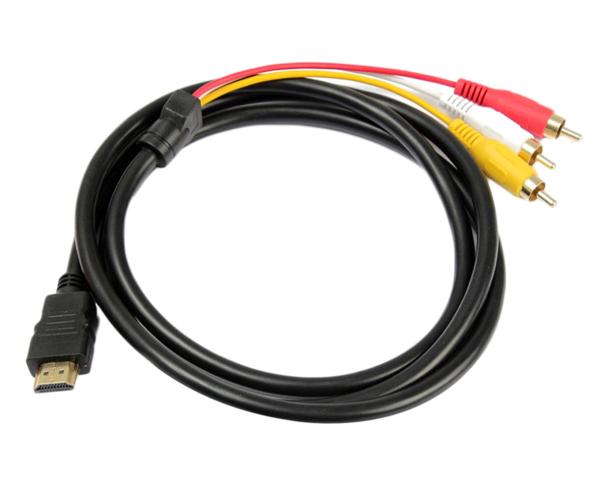 Кабель HDMI + Audio в 3RCA SiPL Кабель HDMI + Audio в 3RCA SiPL