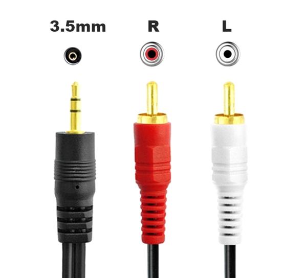 Кабель 2x RCA- JACK 3.5 мм SiPL 1.5м Кабель 2x RCA- JACK 3.5 мм SiPL 1.5м