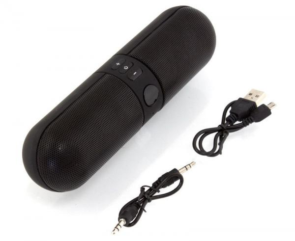 Динамик bluetooth с FM-Радио SiPL черный Динамик bluetooth с FM-Радио SiPL черный
