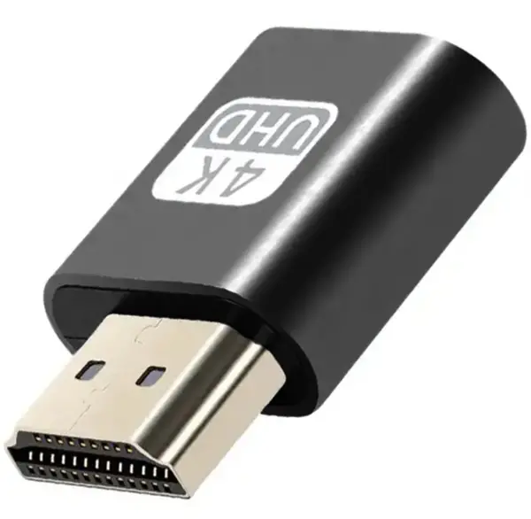Адаптер HDMI эмулятор монитора черный SiPL Адаптер HDMI эмулятор монитора черный SiPL