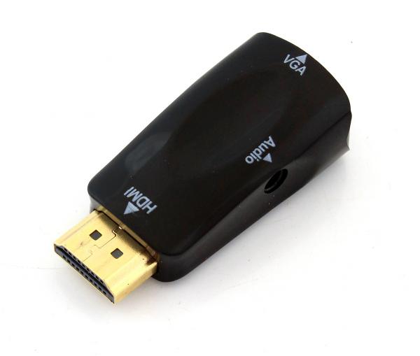 Адаптер HDMI в VGA D-Sub + аудиовыход SiPL Адаптер HDMI в VGA D-Sub + аудиовыход SiPL